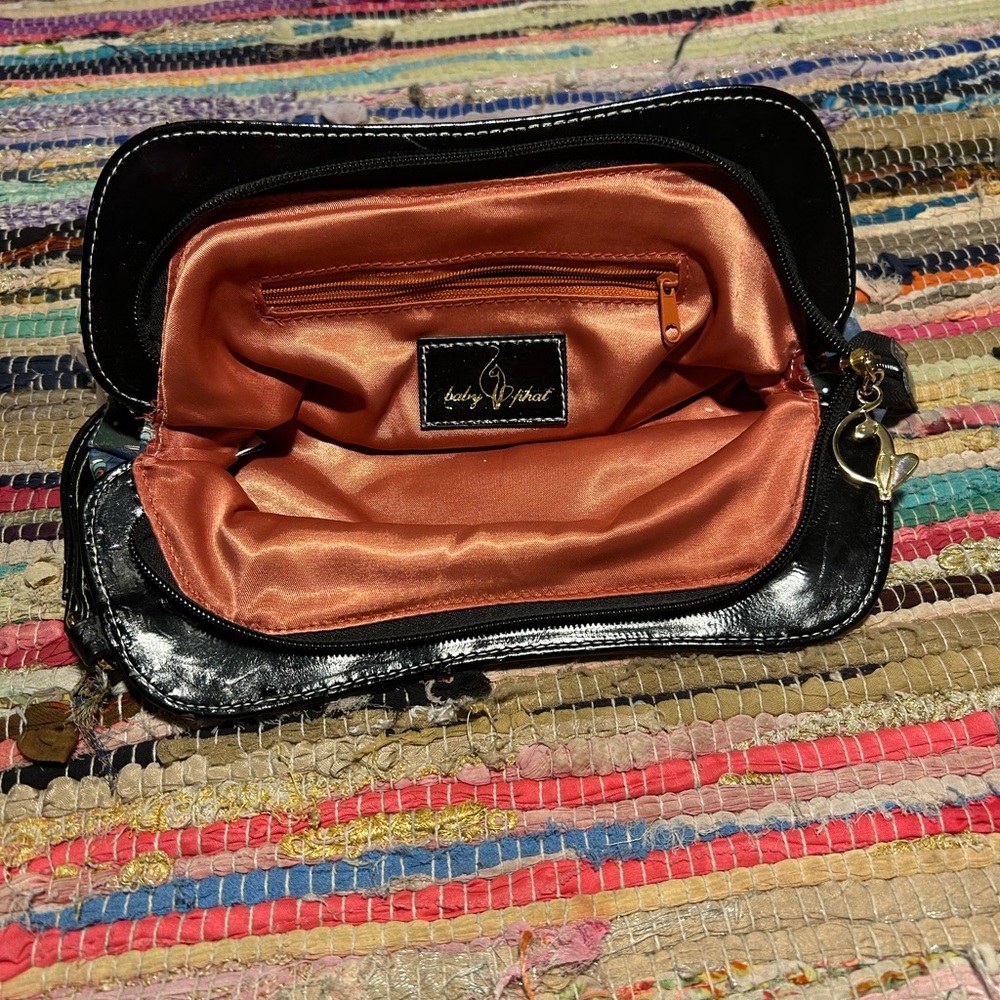 Baby Phat Patterned Clutch with Black Trim✨ - Picture 4 of 4